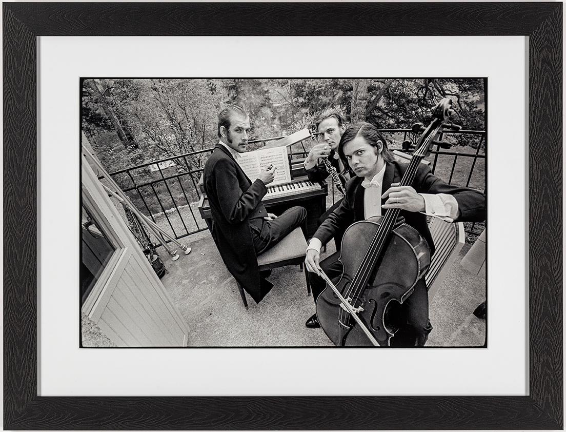 CARL JOHAN DE GEER, photograph signed and numbered 1/3 on the back of the frame.