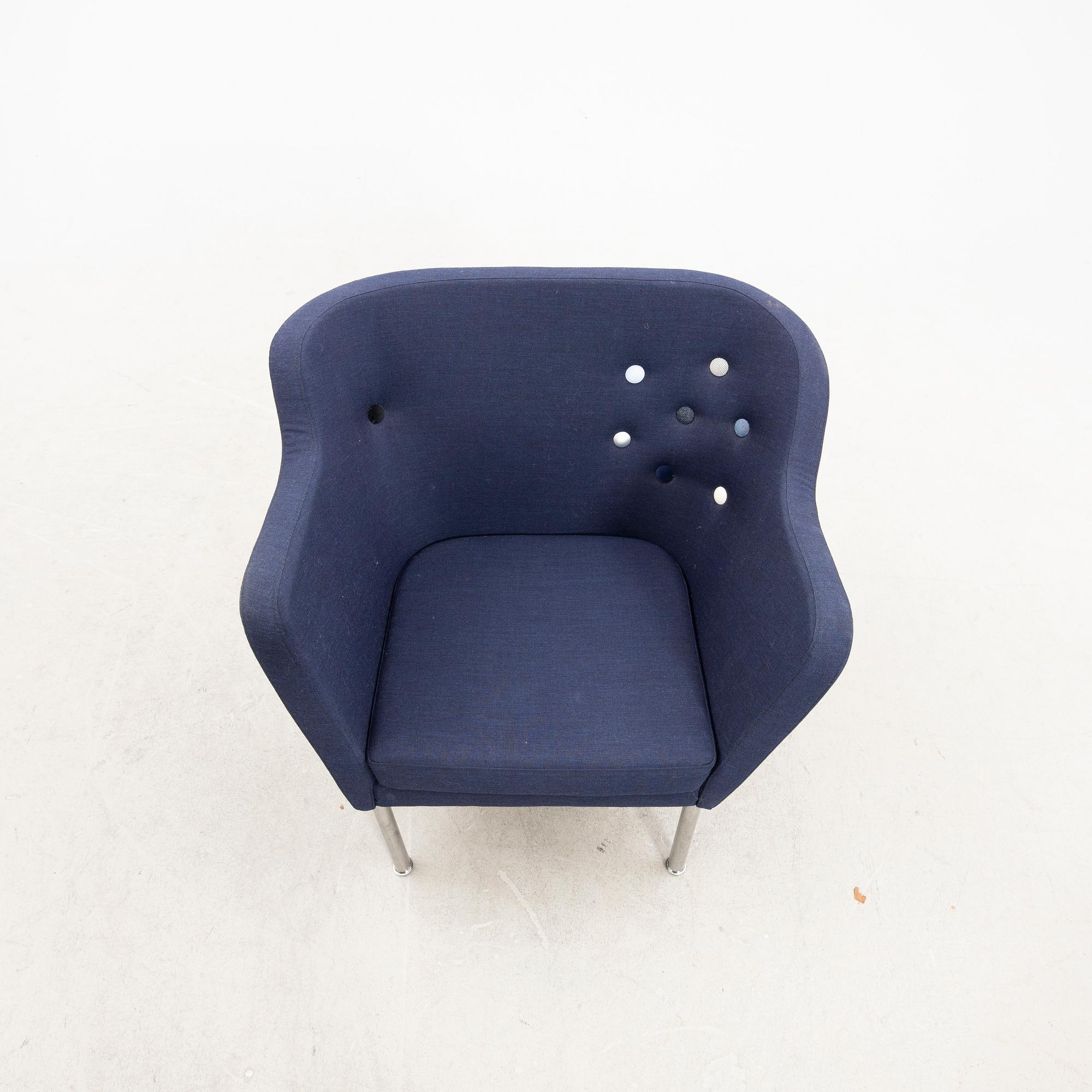 Anna Kraitz, a "Beatrix" armchair for Källemo, contemporary.