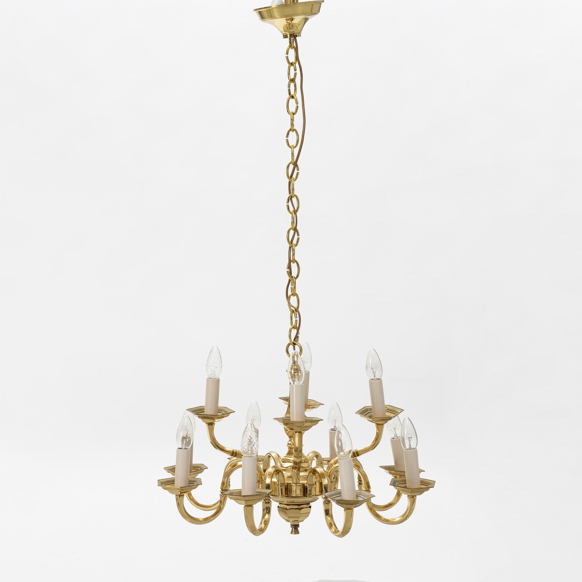 A ceiling light, second half of the 20th Century.
