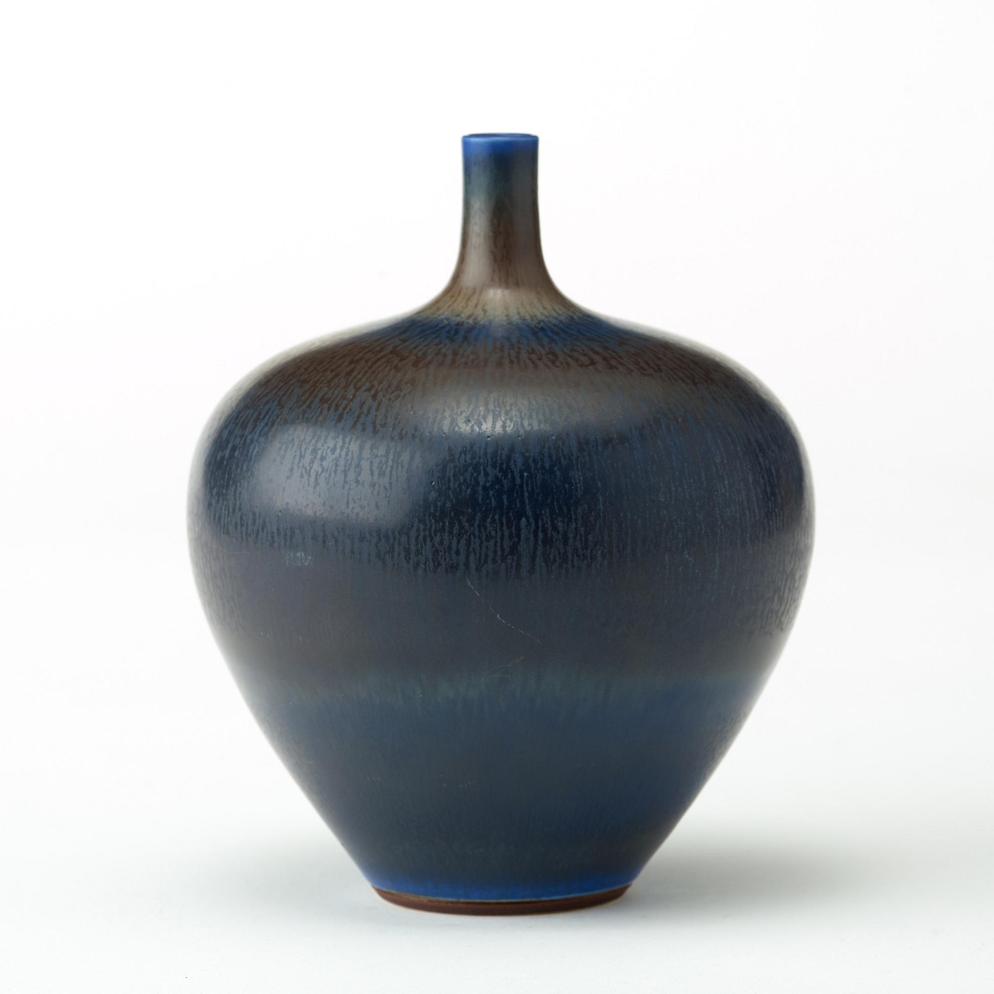 BERNDT FRIBERG, vas av stengods, Gustavsbergs studio 1967.