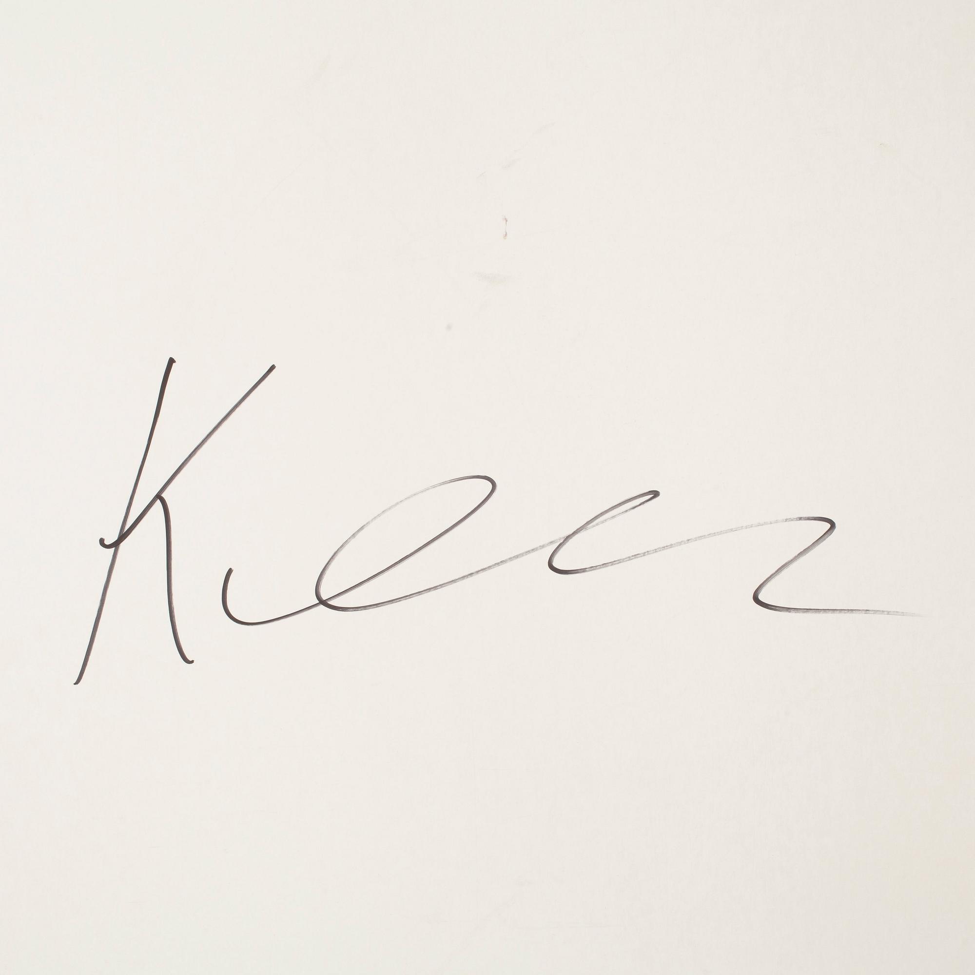 A Jonas Bohlin 'Concrete' by Källemo, Sweden, ca 1982, signed 7/100.