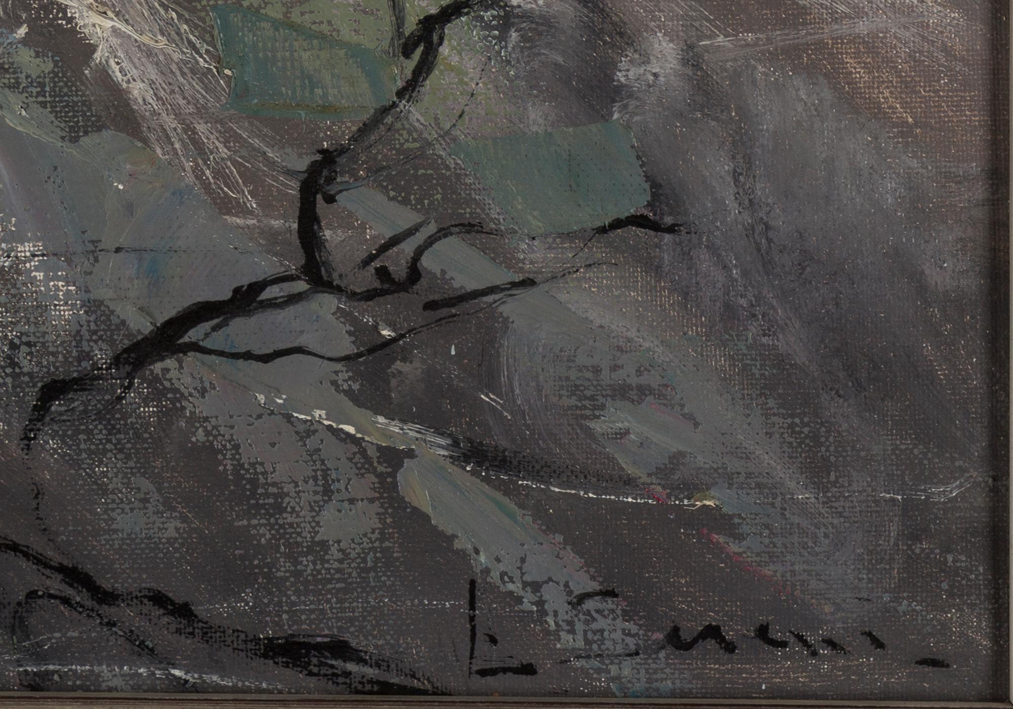 LILIANA SERENI, olja på duk, signerad.