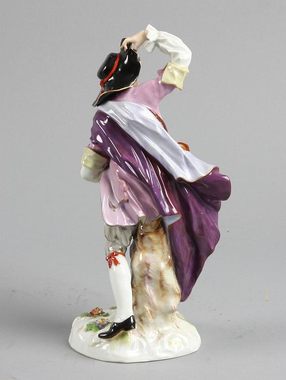 FIGURIN, porslin, Meissen, Tyskland, 1818-1924.