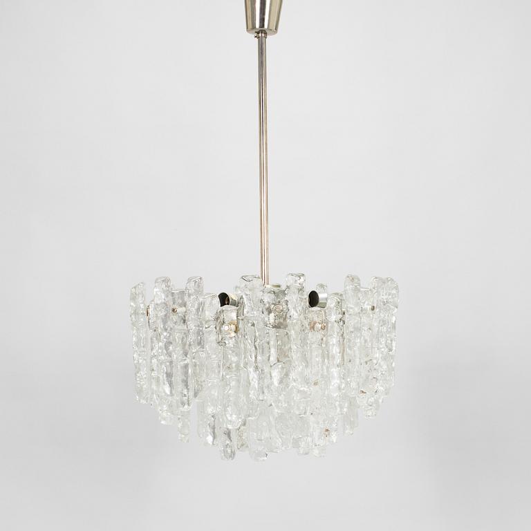 Taklampa, "Ice block chandelier", J.T Design, Kalmar, Österrike, 1960-tal.