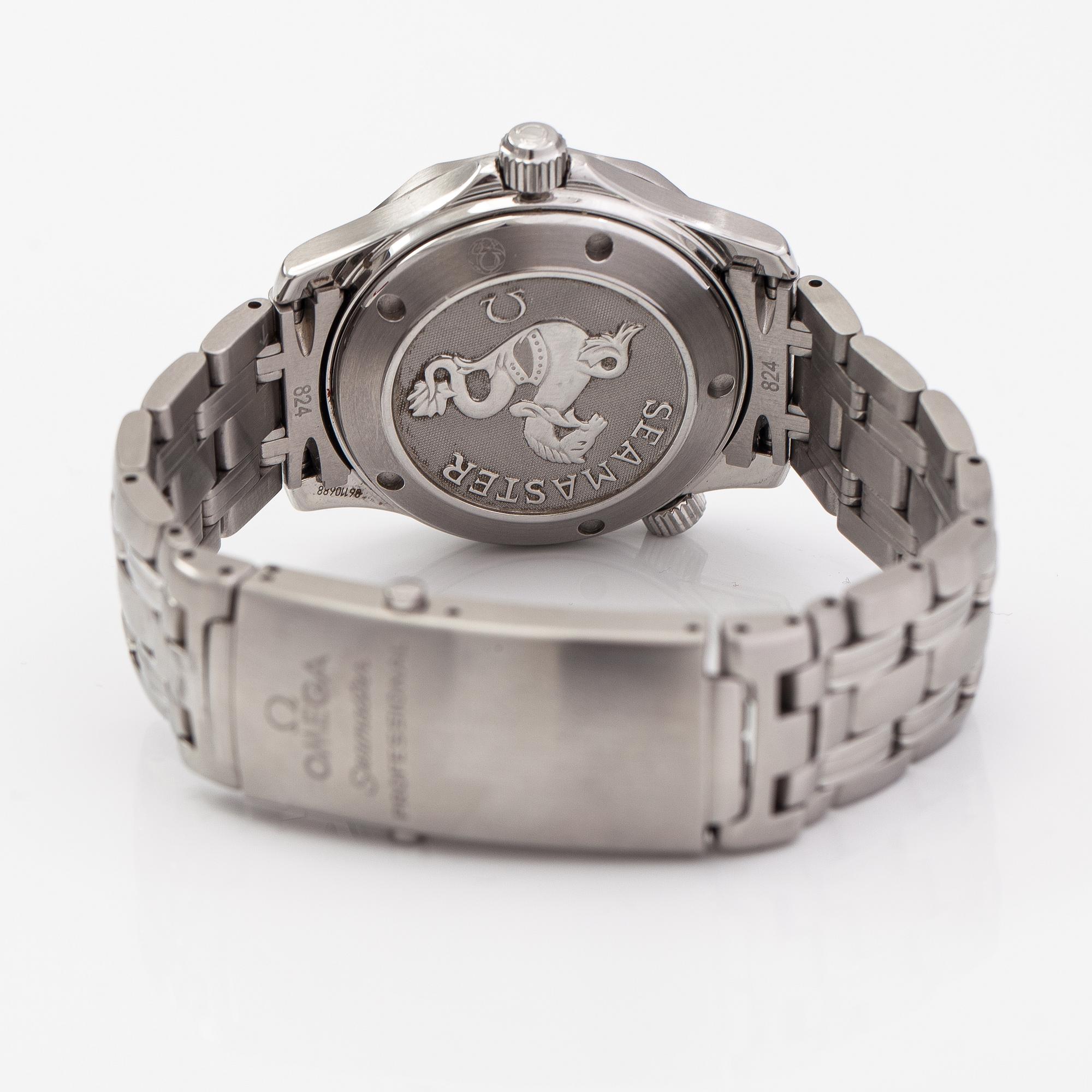 Omega, Seamaster, Professional, co-axial, chronometer, wristwatch, 36 mm.