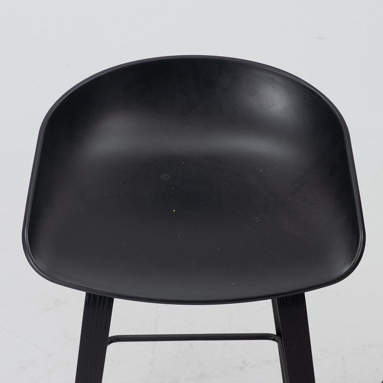 Hee Welling, barstolar, "About a stool", 6 st, HAY, Danmark.