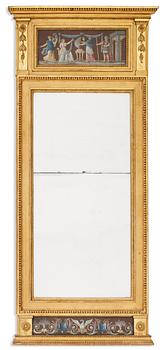988. A late Gustavian mirror.
