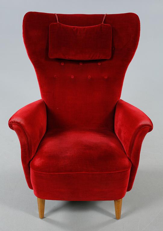 ÖRONLAPPSFÅTÖLJ, 1930/40-tal.