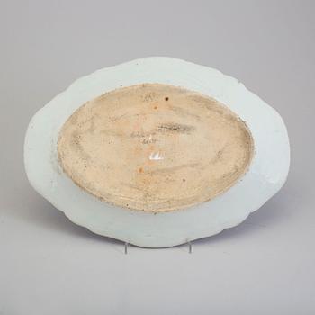FAT, kompaniporslin. Qingdynastin, Qianlong (1736-95).