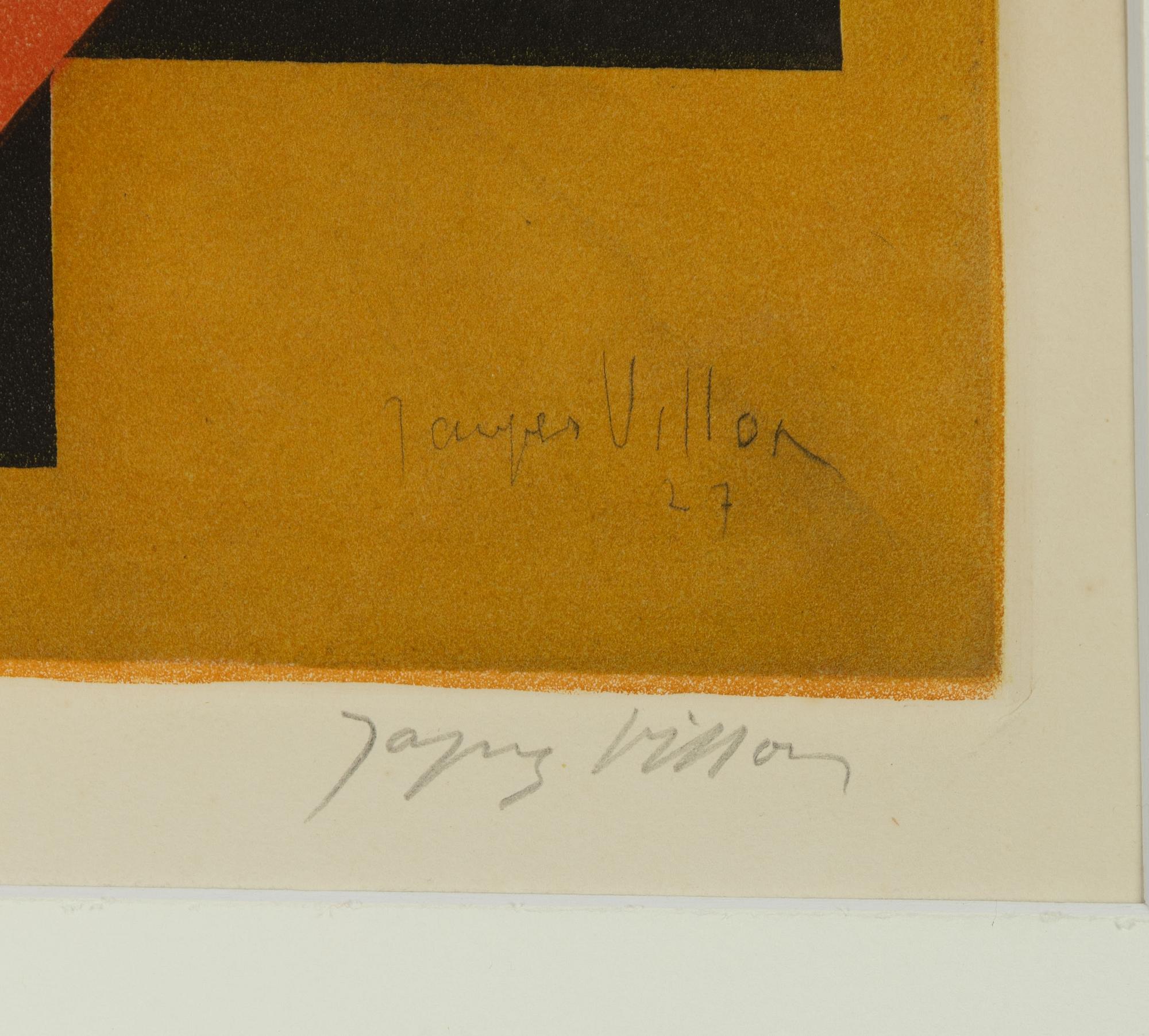 Jacques Villon, Composition.