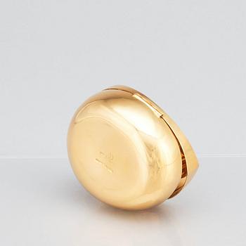 Jan Brunk, an 18K gold box, Stockholm 1989.