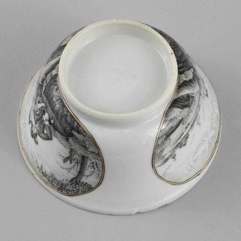 SKÅL, porslin, Kina, 1700-tal.