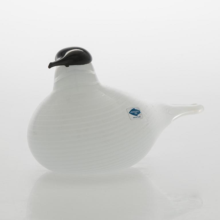 Oiva Toikka, A glass bird, signed Oiva Toikka Nuutajärvi Notsjö Tampella.