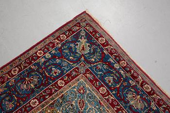 Matta, semiantik Teheran figural, sannolikt, ca 345,5 x 202 - 206,5 cm.