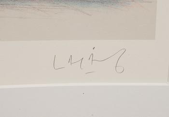 LASSE ÅBERG, färglitografi, signerad och numrerad 212/290.