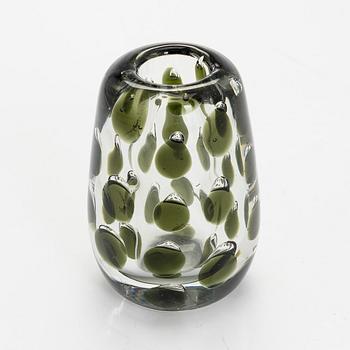 Saara Hopea, a 'Panther' vase, signed S. Hopea Nuutajärvi Notsjö -55.
