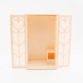 Barbie dolls, 2 pcs, vintage, "Bubble cut", clothes, accessories, and Barbie wardrobe.