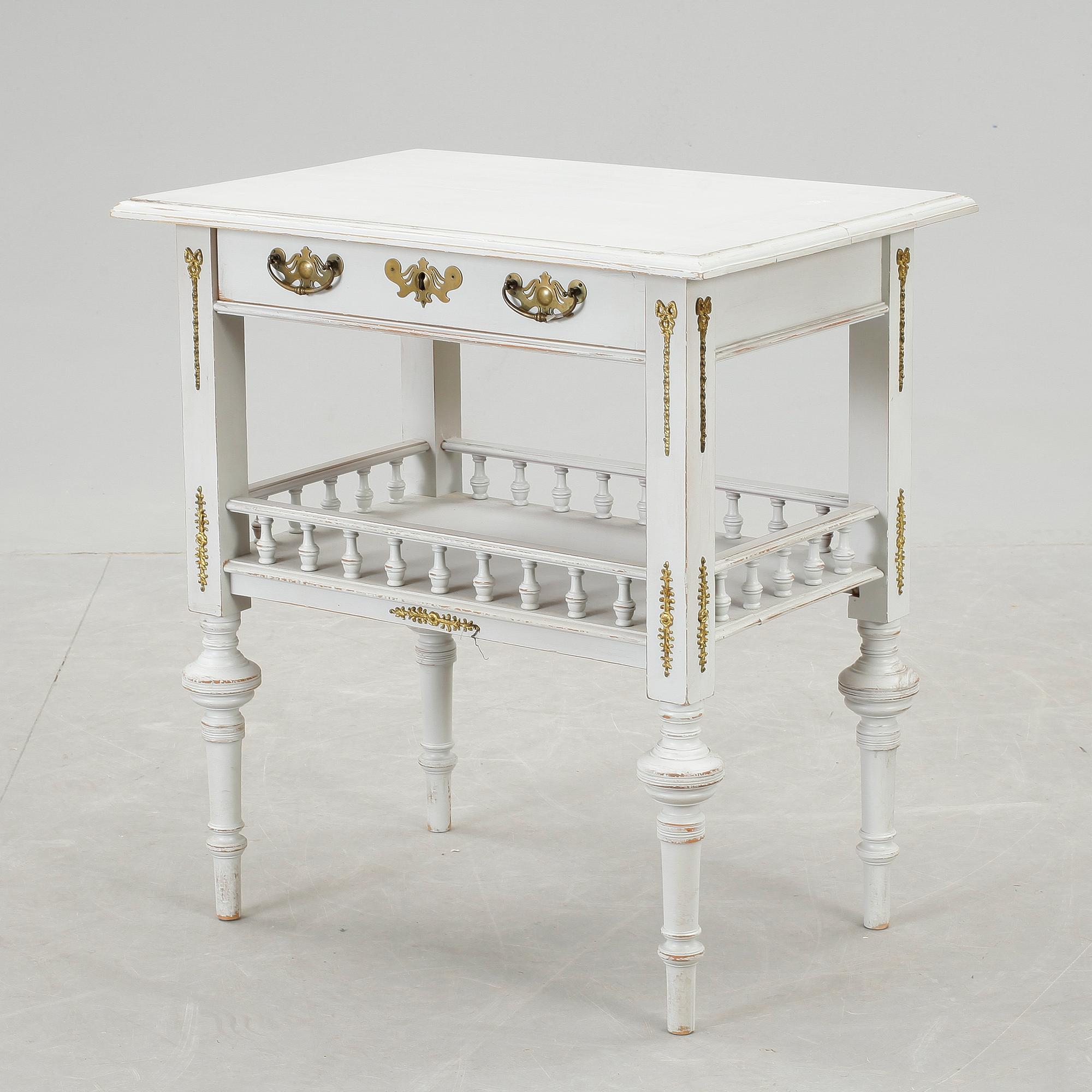 BORD, gustaviansk stil, omkring 1900-talets mitt.
