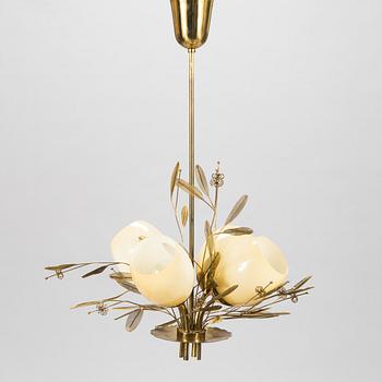 Paavo Tynell, A mid-20th-century '9029/4' chandelier for Taito, Finland.