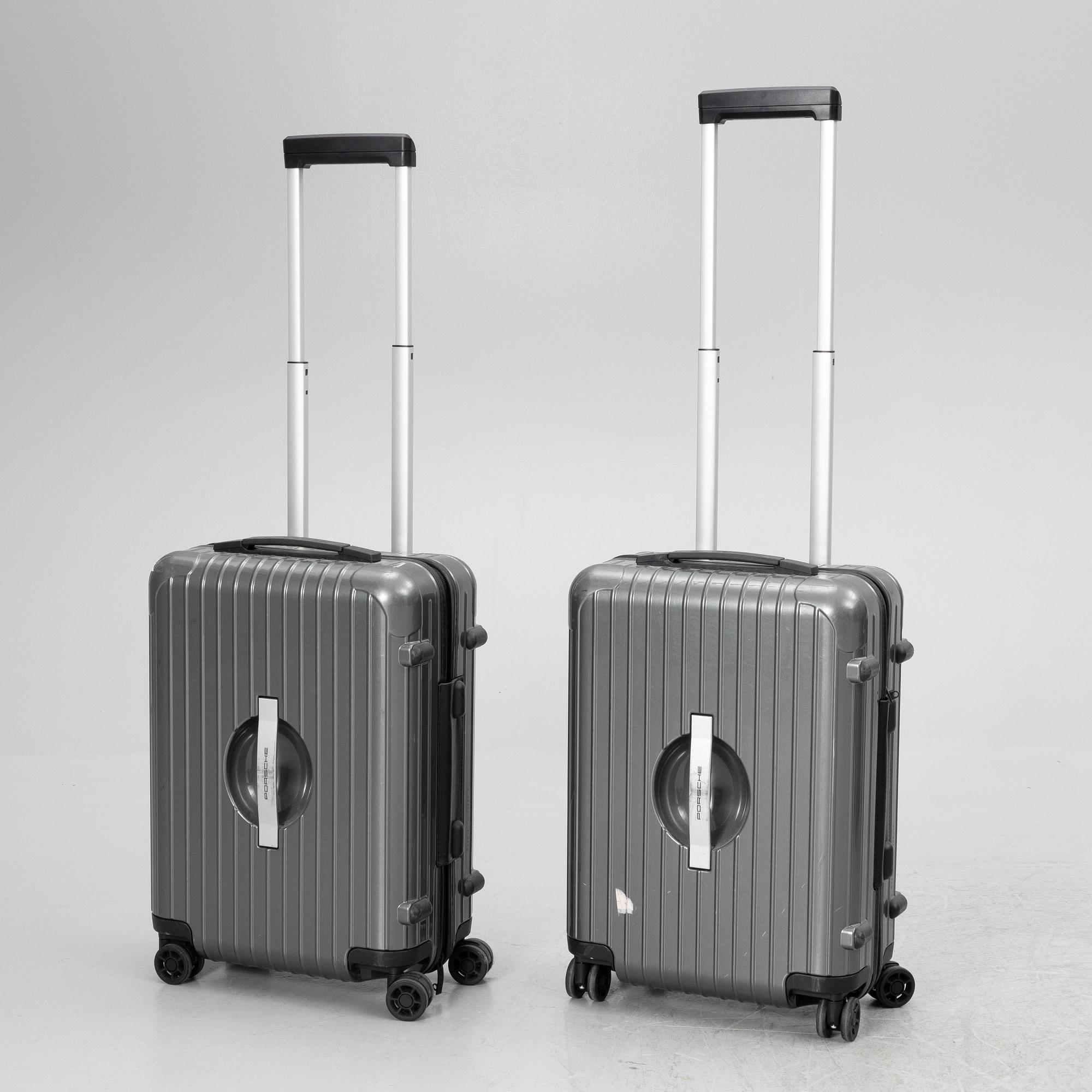 Porsche X Rimowa, resväskor, 4 st.
