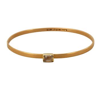 621. WIWEN NILSS0N, armring Lund, 1967, 18k.