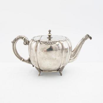 Tea service 3 dl silver Hungary early 20th century.