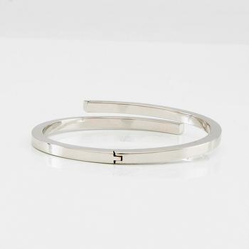 Stelt armband 18K vitguld, Cecchinato Trissino Vicenza Italy.