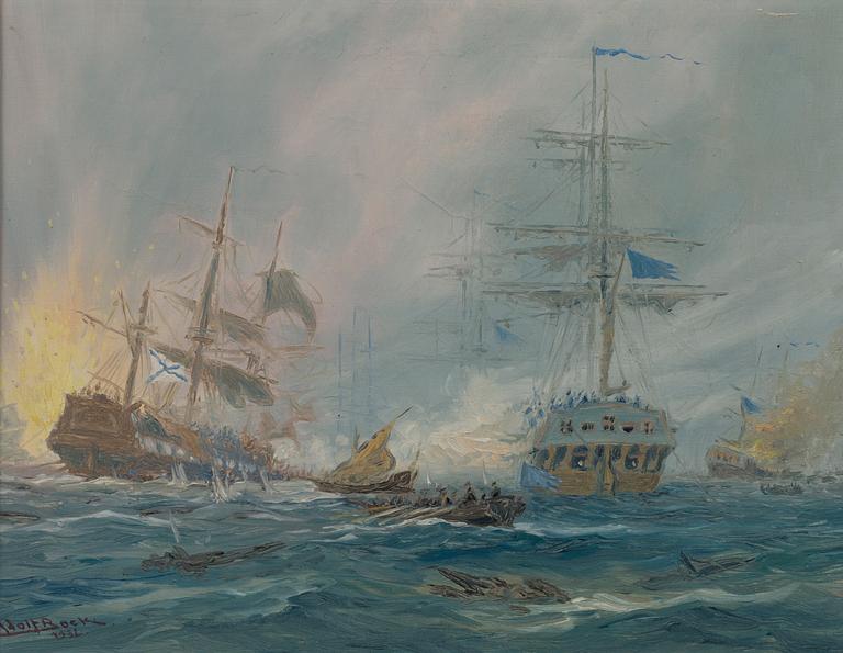 ADOLF BOCK, SEA BATTLE.