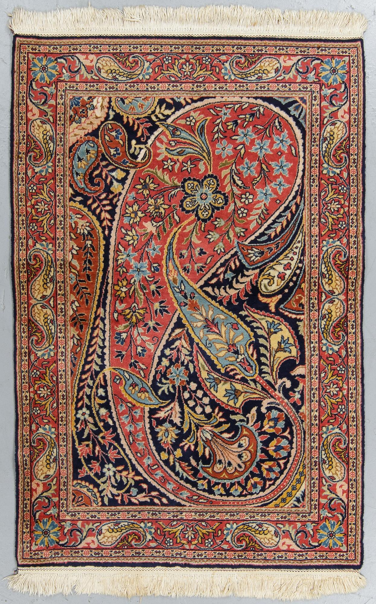 A rug, oriental, ca  155 x 100 cm.