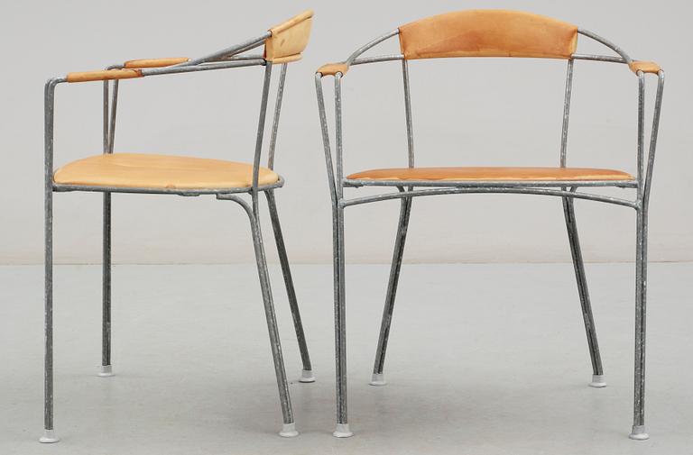 KARMSTOLAR, ett par, Byarums Bruk, 1900-talets andra hälft.