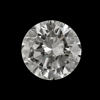 A brilliant cut diamond, 0.74 cts.