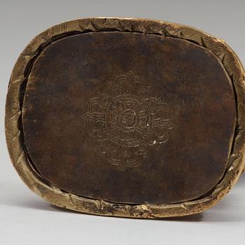 A standing figure of a 11-head Avalokiteshvara with eight arms, Tibet, circa 1800.