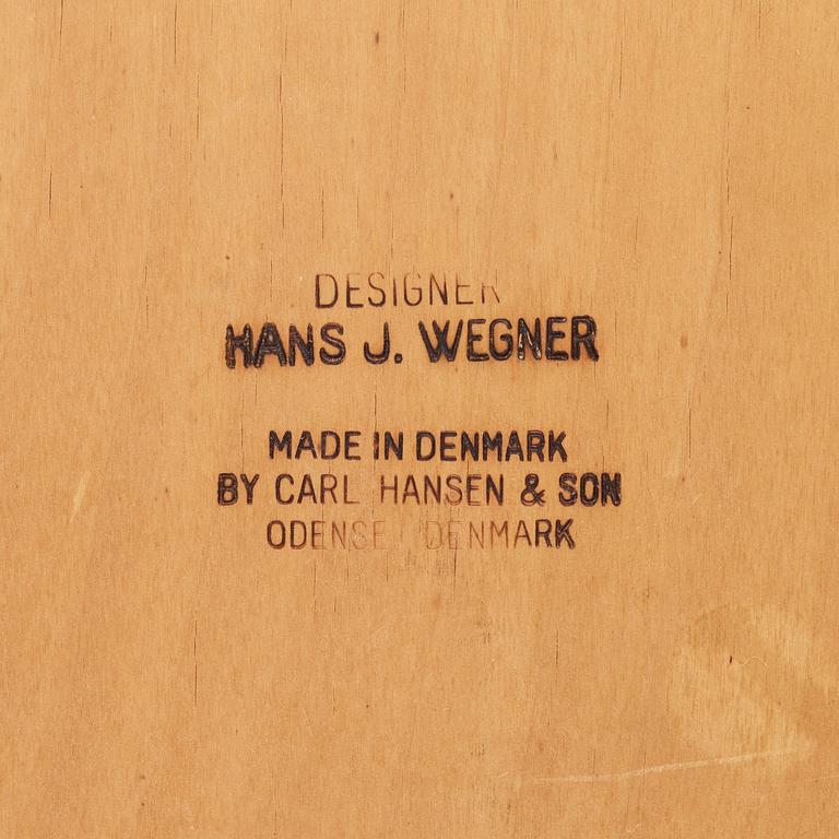 Hans J Wegner, karmstol, modell CH-35, för Carl Hansen & Son, Danmark 1950-60-tal.