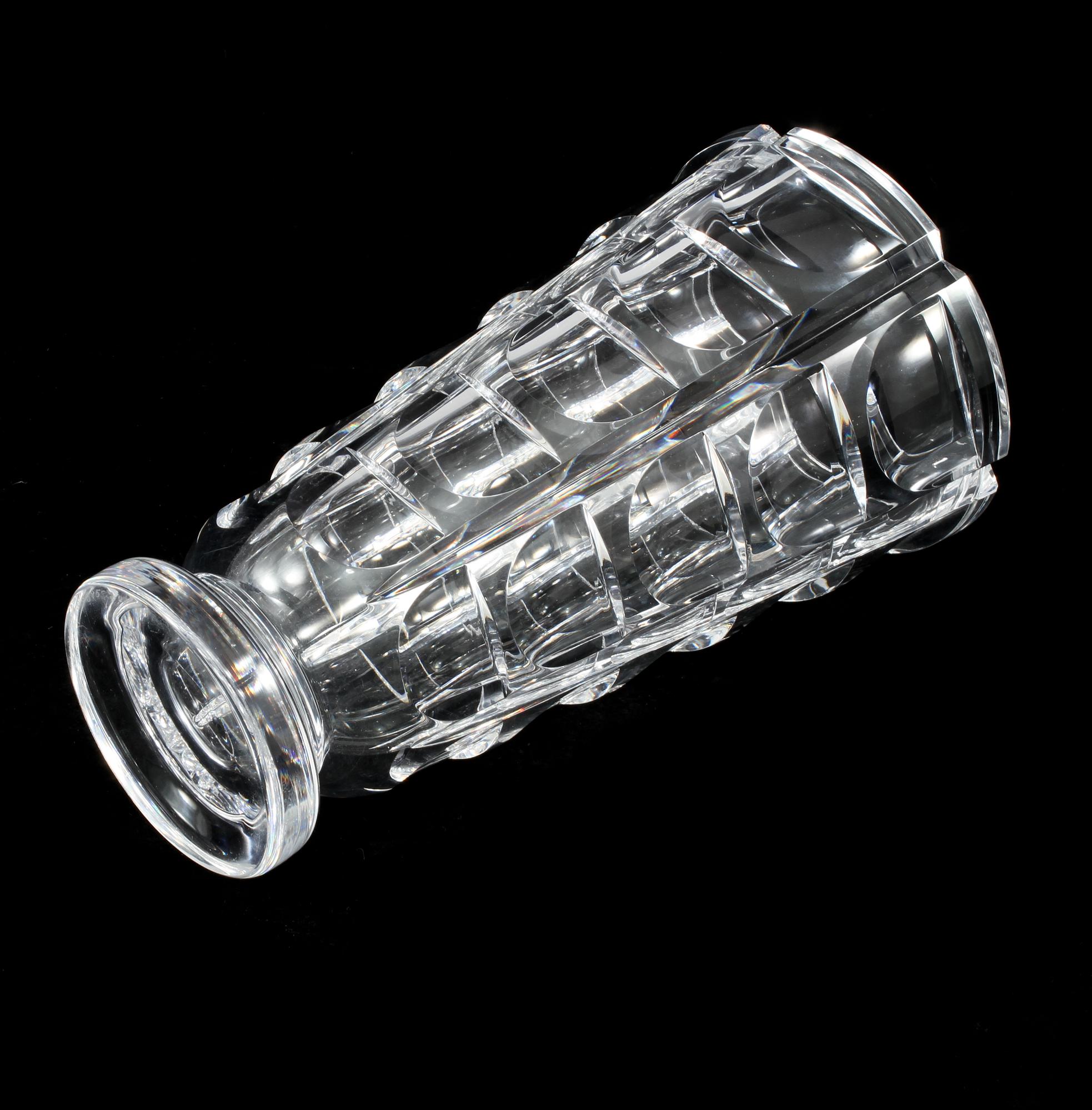 VAS, glas, "Tusen fönster", Simon Gate, Orrefors, modellen formgiven 1934.