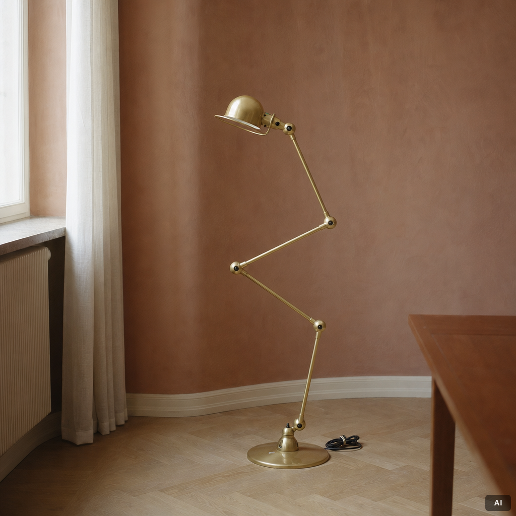 Jean-Louis Domecq, floor lamp, Jieldé, France 2010.