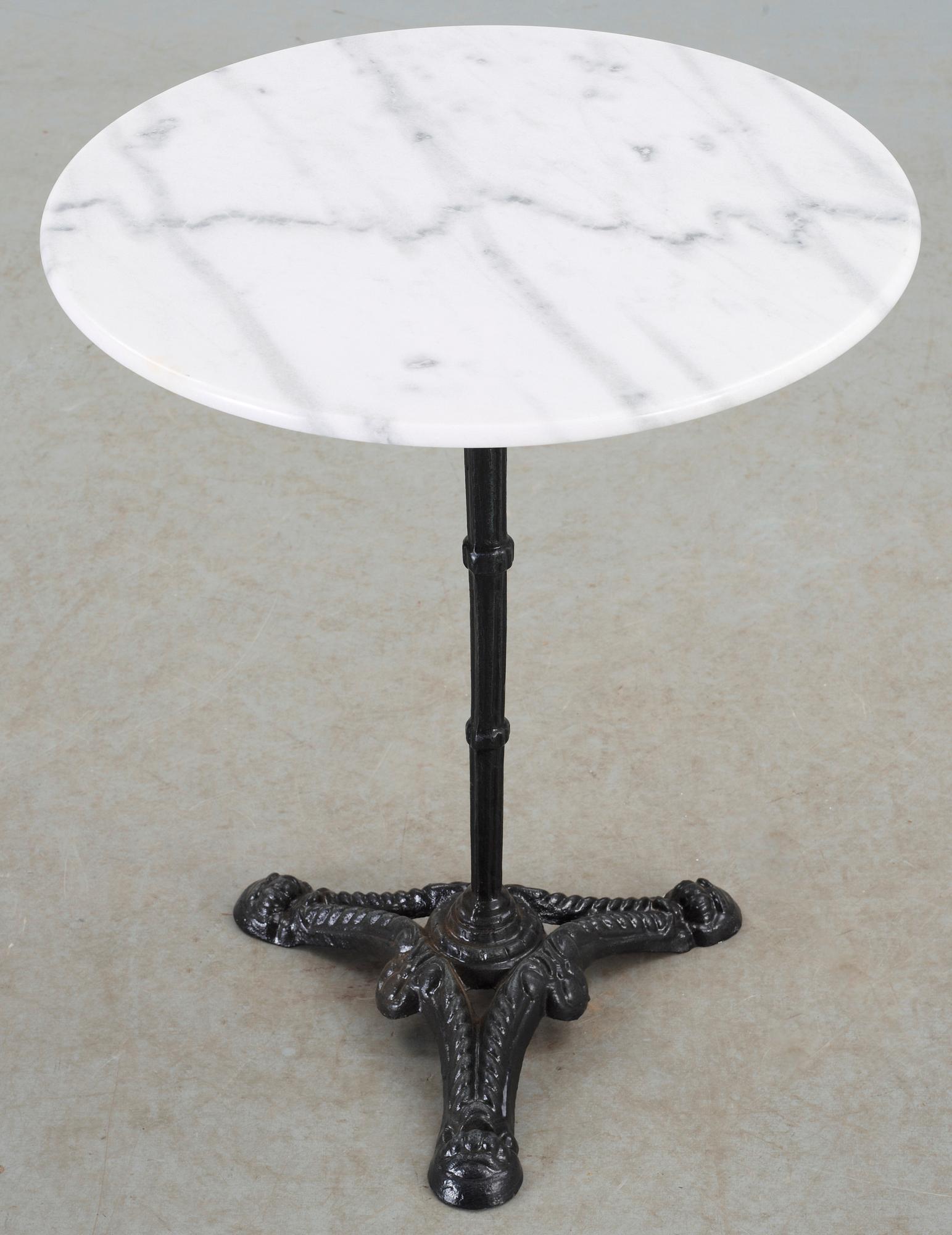 CAFÉBORD, gjutjärn, 1900-talets andra hälft.