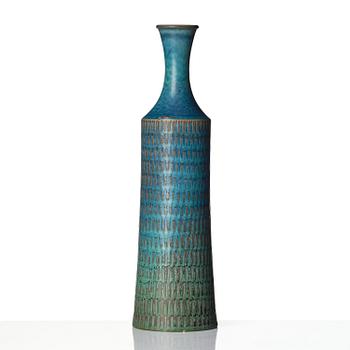 Stig Lindberg, a stoneware vase, Gustavsberg Studio 1966.