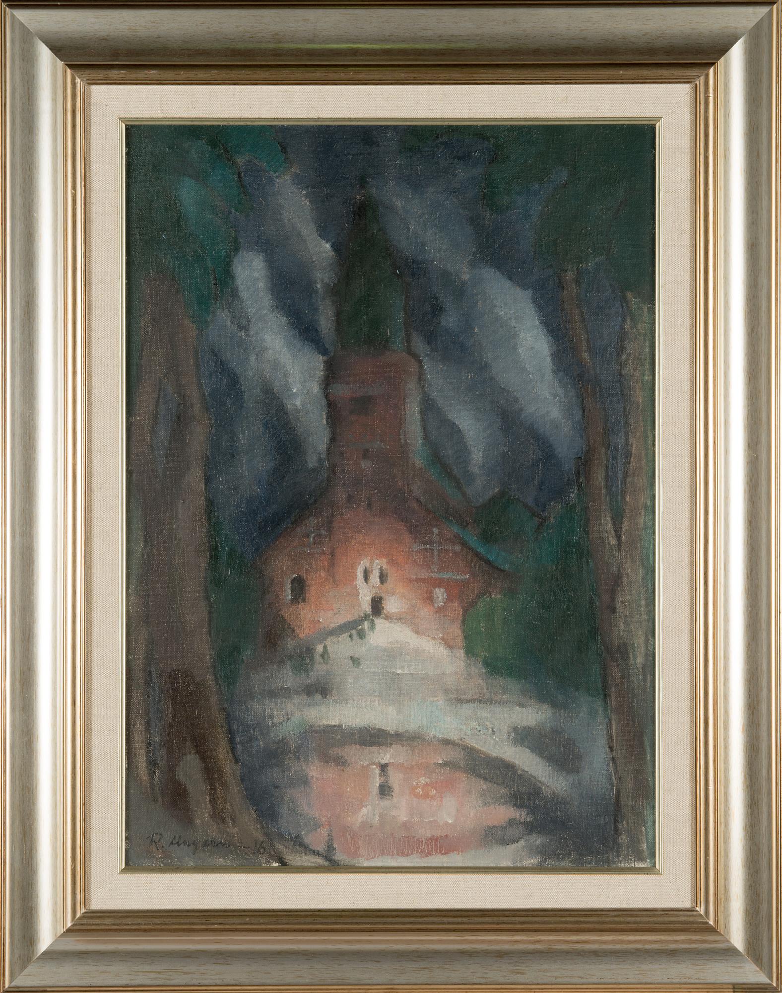 Ragnar Ungern, oil on canvas, signed and dated -16.
