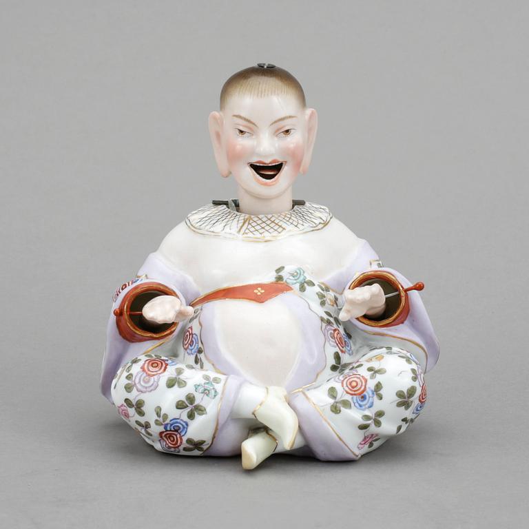 NICKEDOCKA, porslin, meissenlikande märke, 1900-tal.