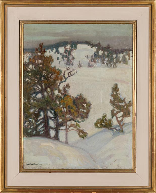 Väinö Hämäläinen, Vinterlandskap.