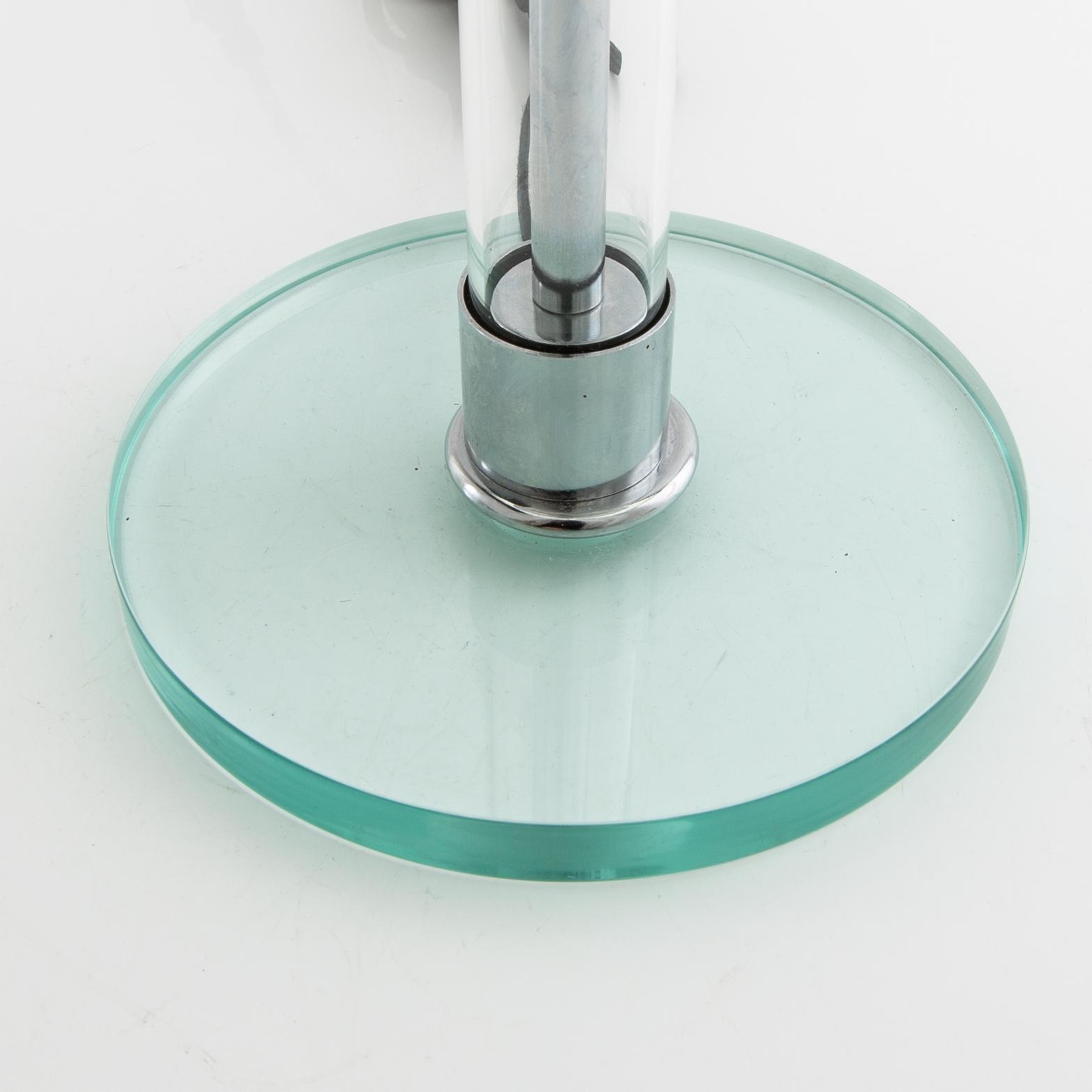 Wilhelm Wagenfeld, table lamp "WG24" for Tecno Lumen Germany late 20th/21st century.