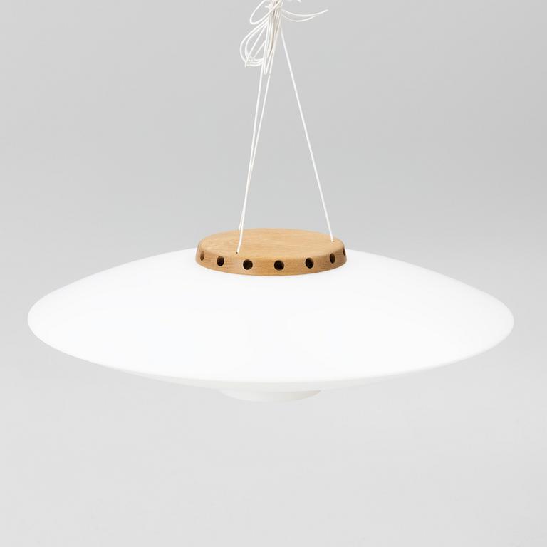 Uno & Östen Kristiansson, a model 565/ 'Ufo' ceiling lamp, Luxus, Vittsjö, Sweden.