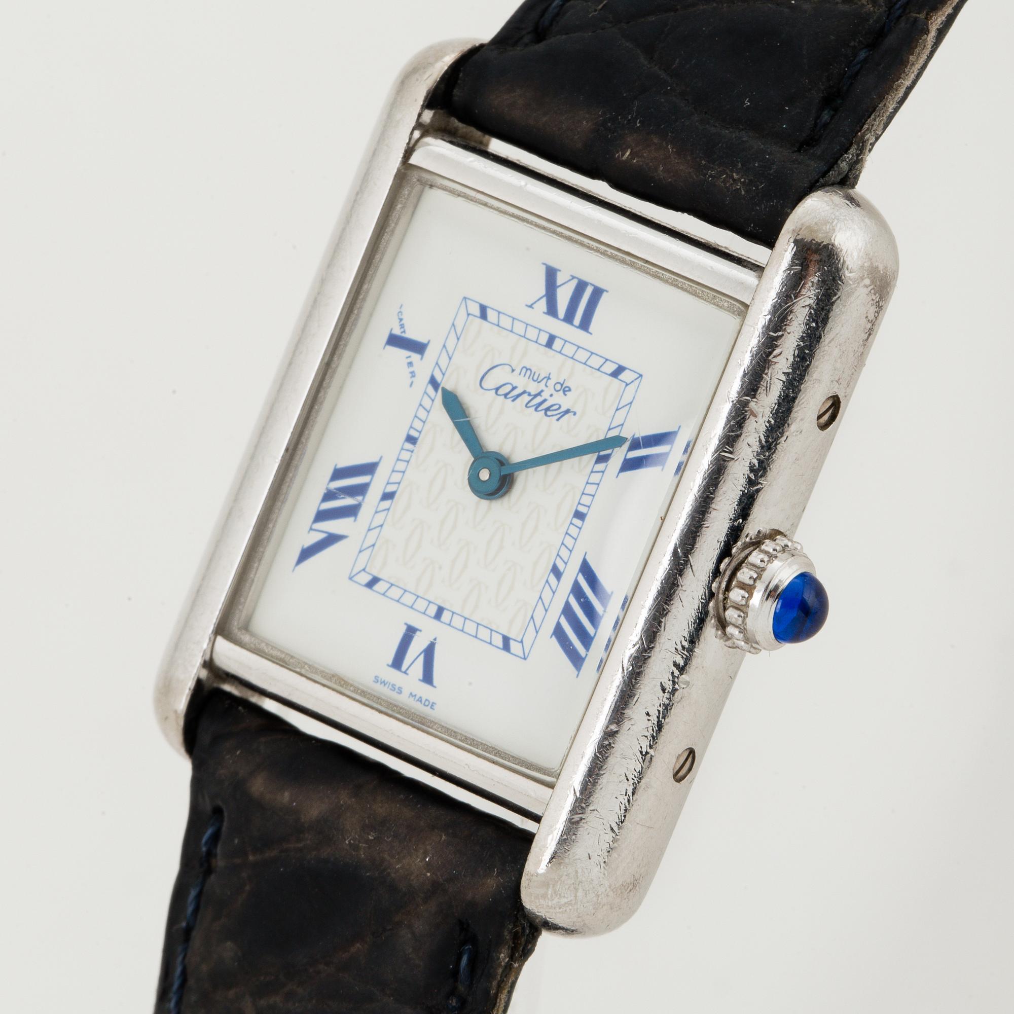 CARTIER, Tank, wristwatch, 22 mm.