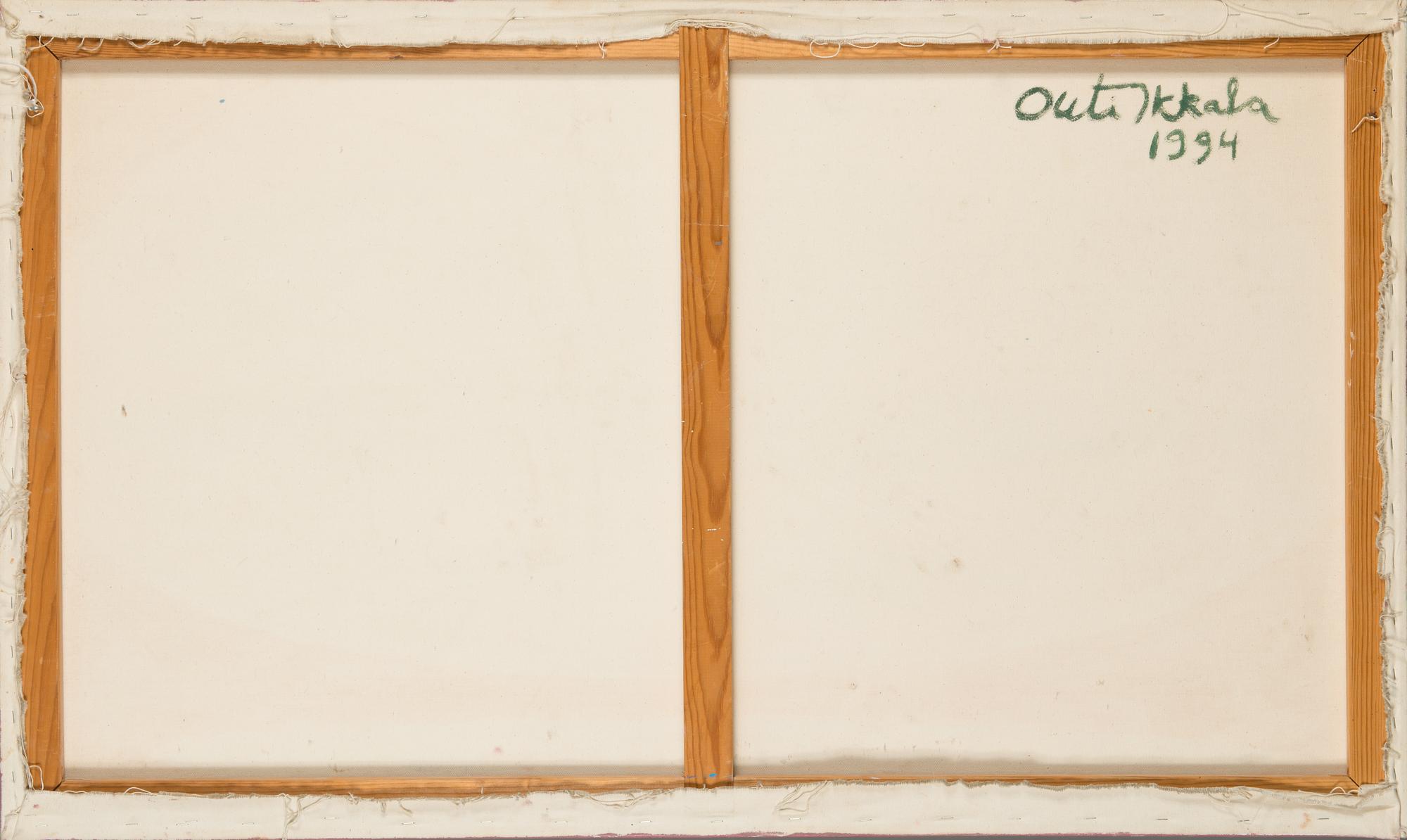 Outi Ikkala, oil on canvas, signed.