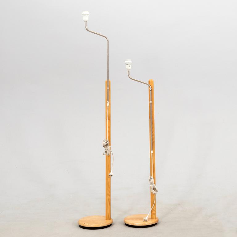 Floor lamps a pair possibly Ateljé Lyktan late 20th century.