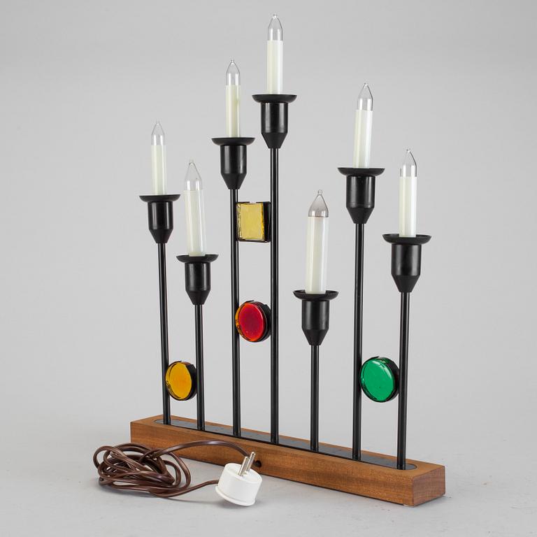 ADVENTSLJUSSTAKE, smide, Osram "Fantasi 92", 1900-talets andra hälft.