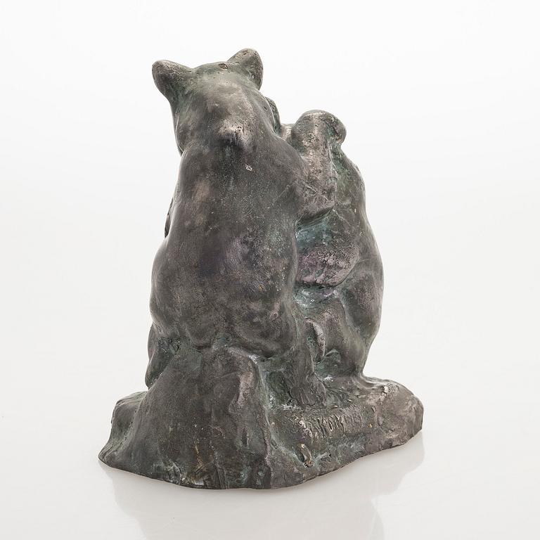 August Koskinen, Leikkivät karhunpennut.