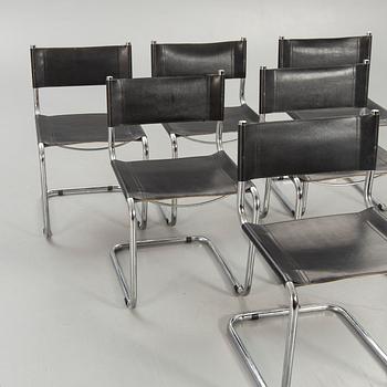 Chairs, Italy, 8 pcs, late 20th century.