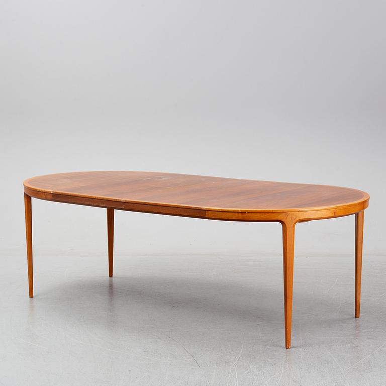 BERTIL FRIDHAGEN, a teak 'Diamant' dining table form Bodafors.
