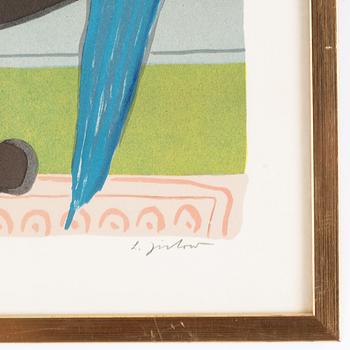 Lennart Jirlow, lithograph in colours, 1967, signed 225/350.